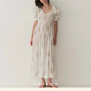 Doen Ischia Dress Painted Boquet